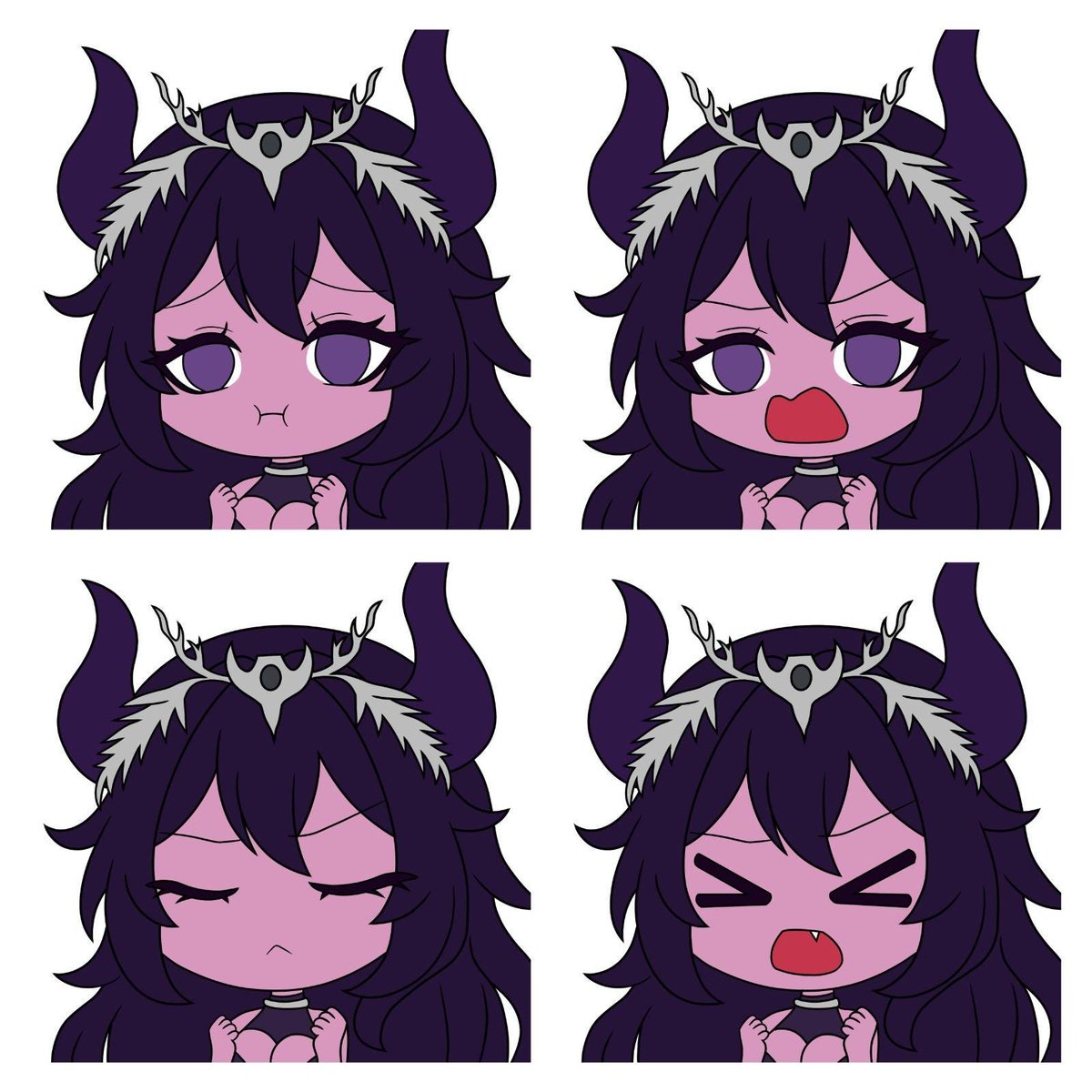 More chibi expressions finished! 🖤✨
I love creating expressive VTuber assets like this.
If you need custom emotes or expressions, my commissions are open! 💜
#VTuber #VTuberArtist #VTuberModel #VTuberCommunity
#ChibiArt #ChibiArtist #Live2D #Live2DArtist
#ArtCommission