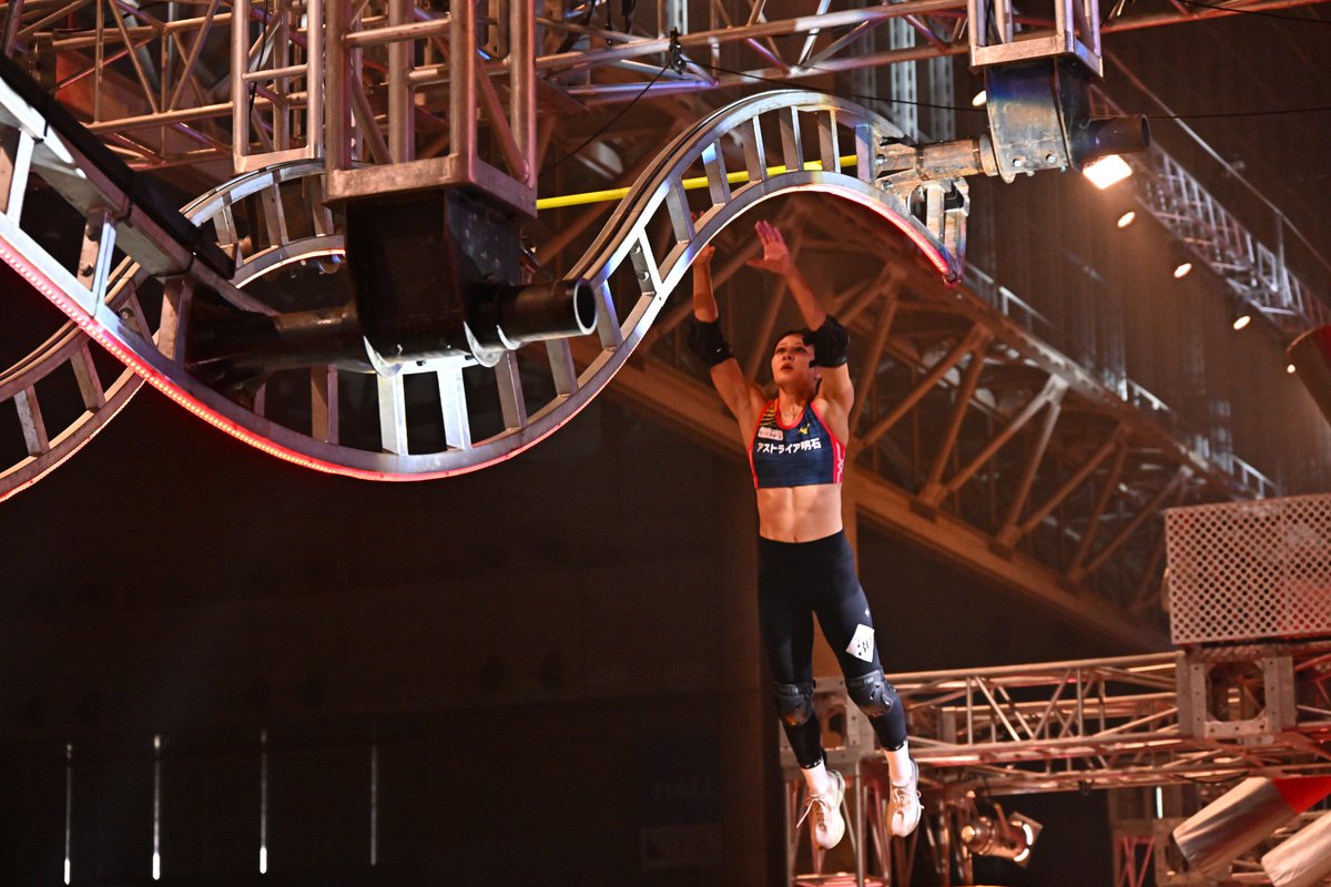 sasuke_tbs's tweet image. ／
#KUNOICHI2025秋 TBS系放送中📺
＼

陸上 走幅跳選手 #榎本樹羅 さん🩵

前回は #ドラゴングライダー リタイア😱
地元が同じ
ミスターSASUKE #山田勝己 さんの
練習所で特訓も🏋️‍♀️

山田さんの並走を力に✊✊
愛されムキ子が余裕のクリア㊗️👏

これで6️⃣人目‼️ッシャッ😏💪