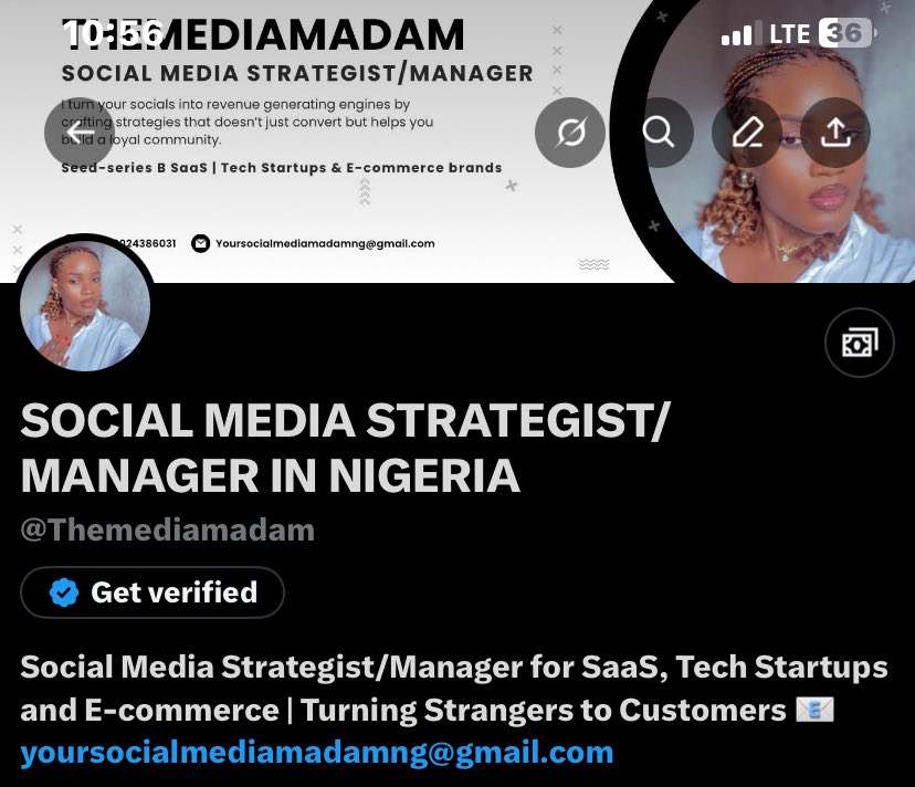 Themediamadam's tweet image. The first thing I did today is to optimize my socials to reflect who I am, who I help and how I help. 

I went from random to specific as part of my plot to become productive, dedicated and skilled.

Like @AlexHormozi said you’ll be ahead of many people if you just “START”