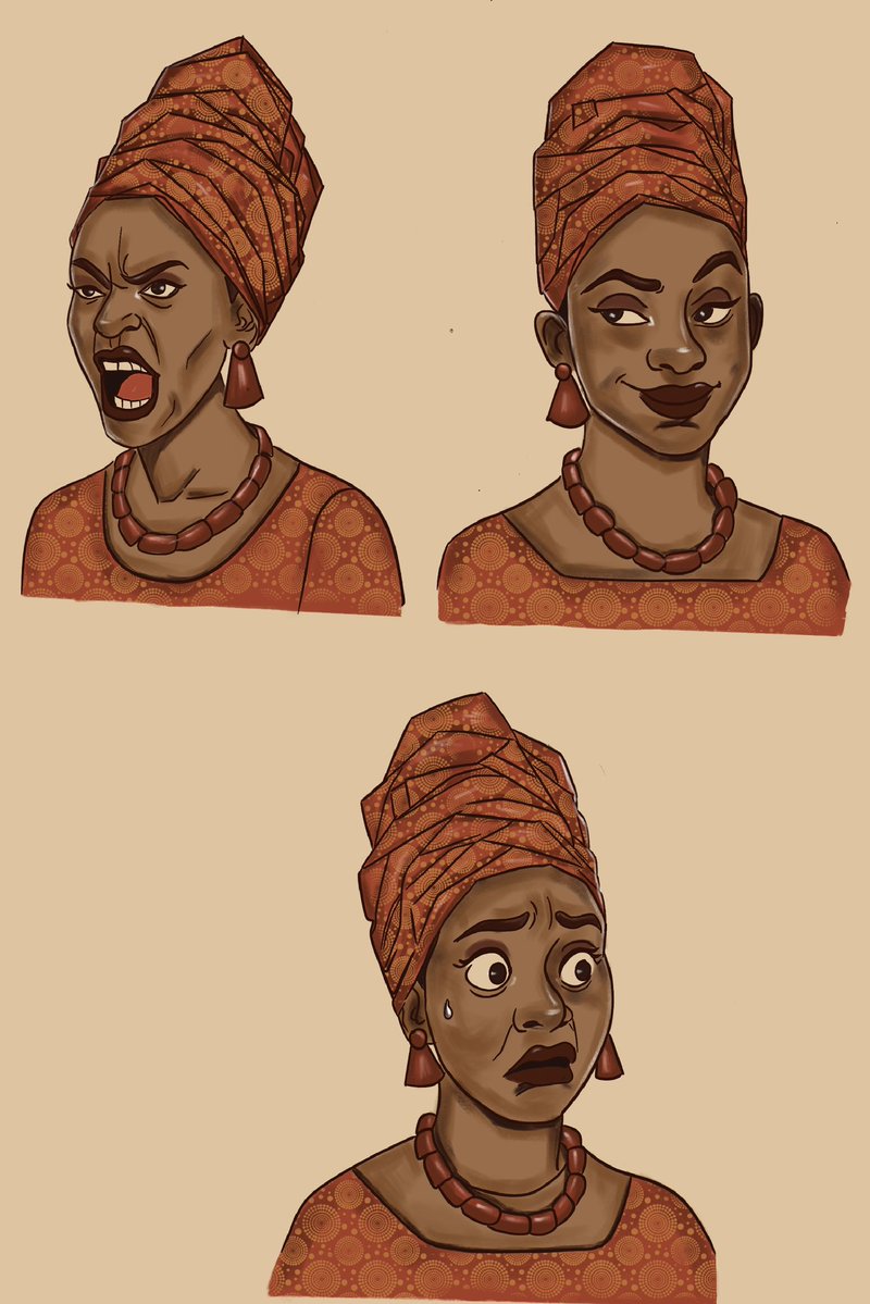 Mees_Art's tweet image. A woman, her grief, and an umbrella that hears everything.
Finally sharing this piece. 

#illustration #procreate #Storytelling