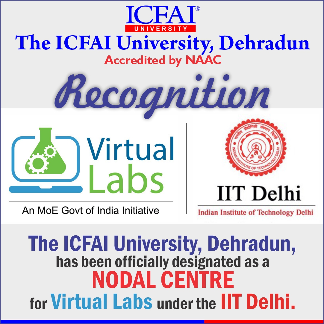 icfaidehradun's tweet image. The ICFAI University, Dehradun is now officially a Nodal Centre for the IIT Delhi Virtual Lab!
A proud moment that opens new doors for innovation, hands-on learning, and cutting-edge virtual experimentation.🚀🔬
#ICFAIUniversity #IITDelhi #VirtualLabs #NodalCentre #STEMEducation