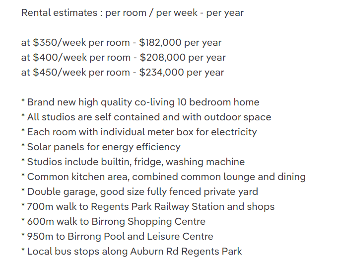 THE FUTURE HAS ARRIVED... 🙃

* Build they said
* Make rents cheaper they said
* More choice they said 
* Forget the red tape they said

10 Bedrooms 
10 Bathrooms 

Built on 490sqm 

SARDINES!!!! what do you mean sardines...???