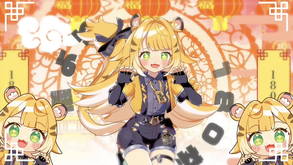 ここ好き❤️かわいい福福3人いるよ😭😭癒しすぎるよん！！みんな見て