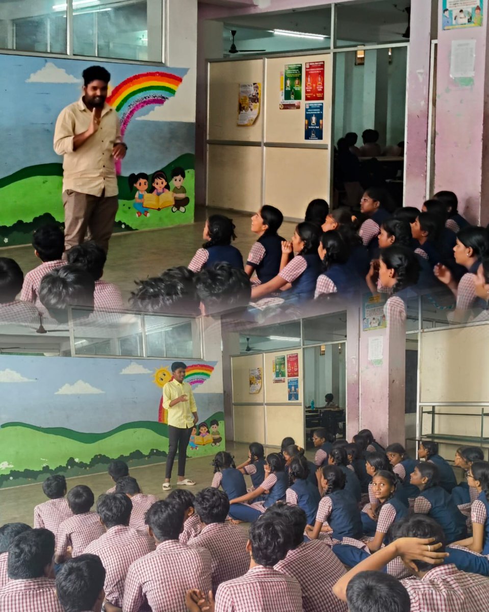 sficcdc's tweet image. 24.11.2025 நிர்மல் அரசு‌ உதவி பெறும் பள்ளியில் கிளை மாநாடு நடைபெற்றது. இதில் கிளை தலைவராக தோழர்.  விக்னேஷ் மற்றும் கிளை செயலாளராக தோழர். இனியா தேர்ந்தெடுக்கப்பட்டனர். இதில் மாவட்ட செயலாளர் தோழர். தமிழ் மற்றும் தோழர் முத்து கருப்பு பங்கேற்றனர்.

இந்திய மாணவர் சங்கம் 
மத்திய சென்னை