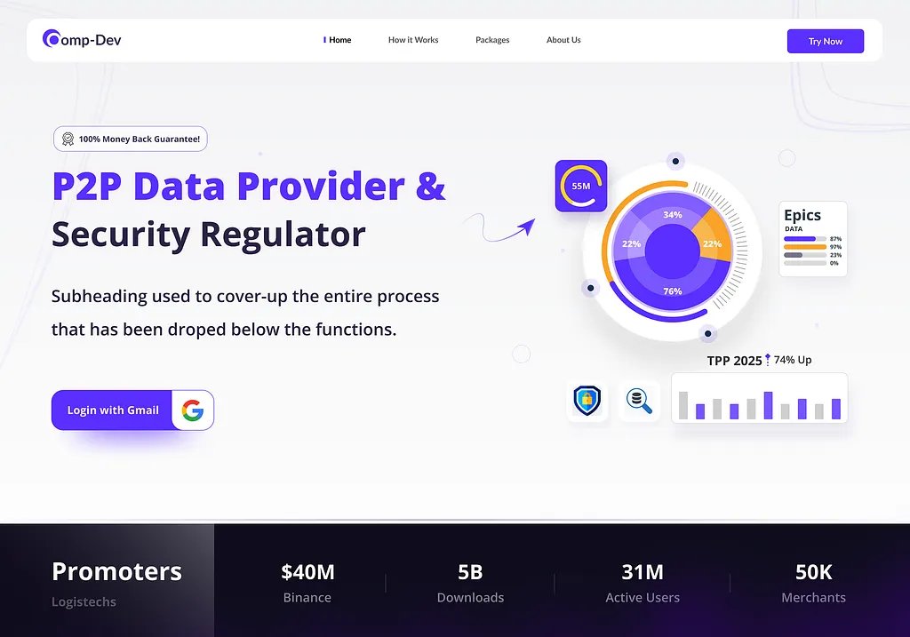 JustMansoor's tweet image. P2P Data Provider Design.

A next-gen P2P data provider platform that connects people directly, making data sharing faster, secure, and cost-effective without middlemen.

dribbble.com/shots/26573645…

#UIUXDesign #AppDevelopment #WebsiteDesign #designer