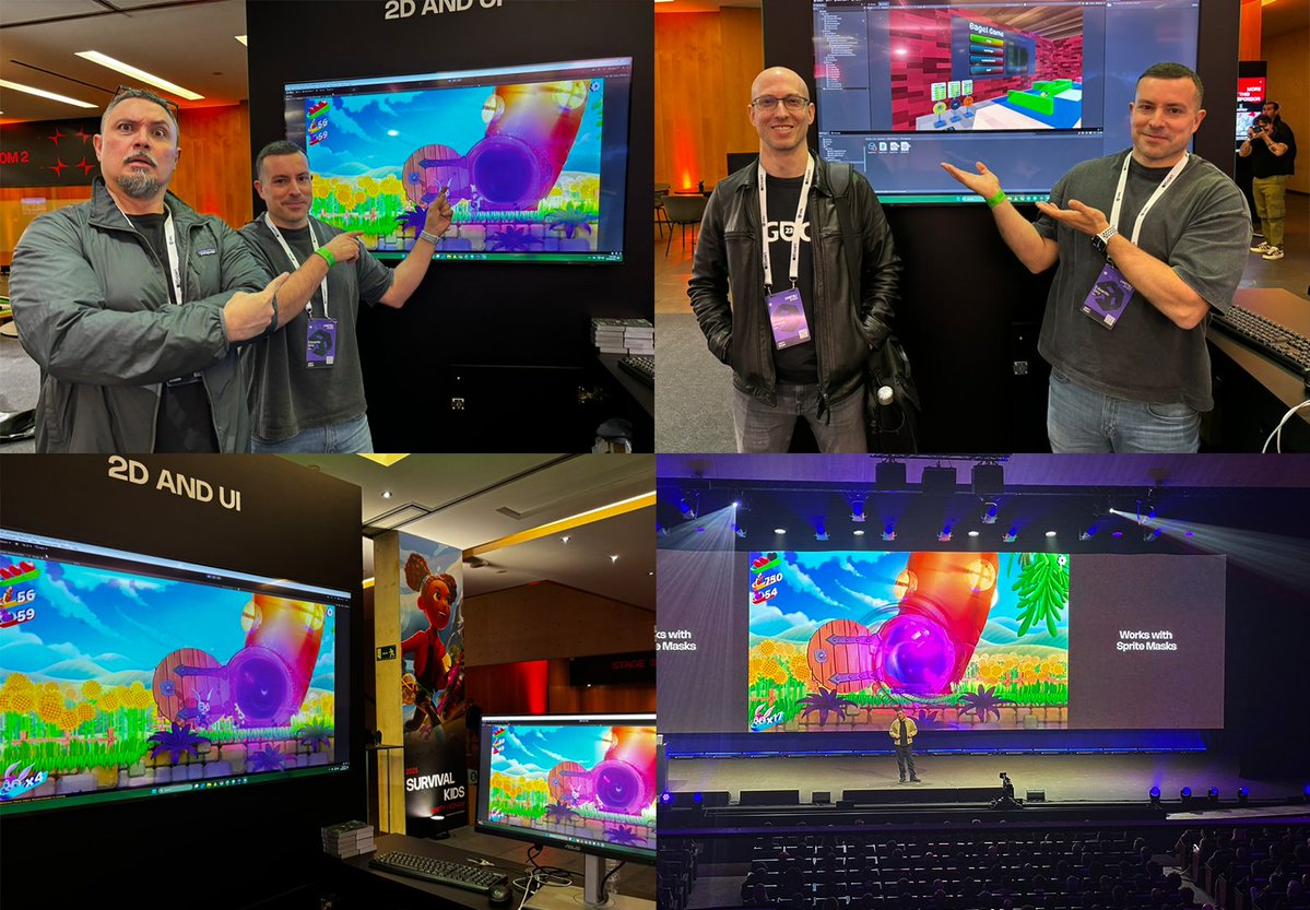 EduOriz's tweet image. Unite 25 ✅ now it&apos;s time to catch up with some Unite 25 talks live on YT, comments... Can&apos;t wait to wrap up the work on things announced during Unite, like the 3D as 2D tech content and sample #unite #unity #madewithunity #gamedev