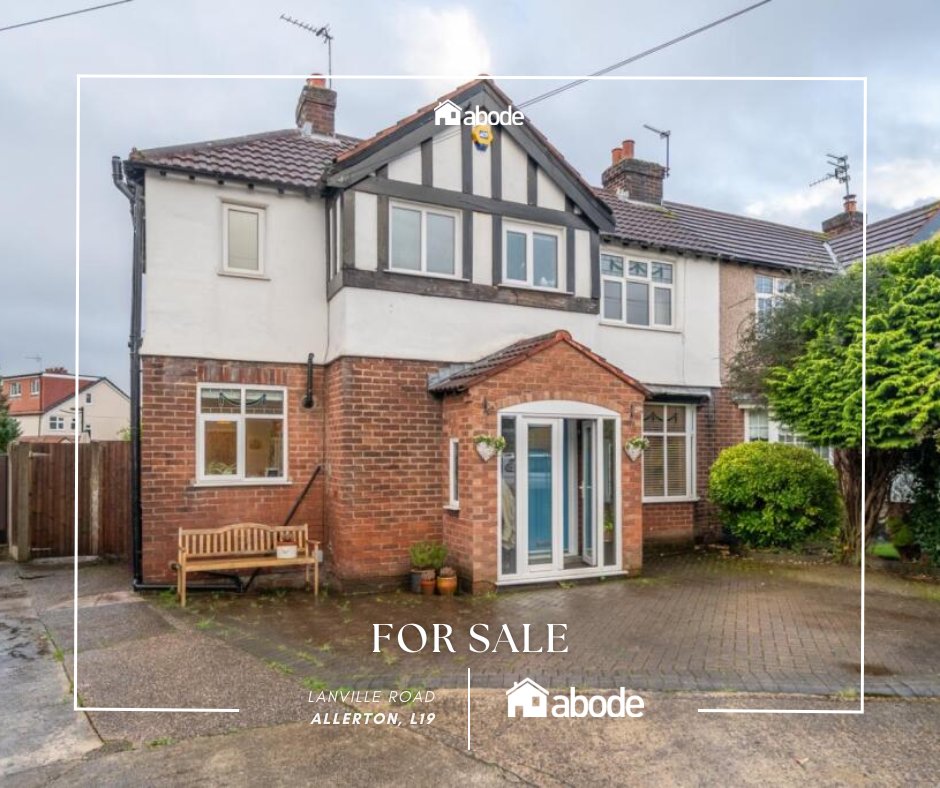 🔥 For Sale | Lanville Rd, Allerton L19

3-bed semi with 2 receptions, modern kitchen, bathroom + WC, garden &amp; parking. £425,000. Close to schools &amp; transport.

More info: 
rightmove.co.uk/properties/169…

📲 DM to arrange a viewing

#Allerton #L19