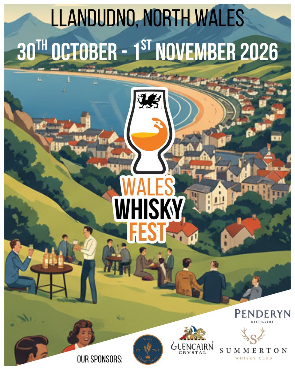 The Wales Whisky Fest 2026 tickets available from: waleswhiskyfest.co.uk/tickets Tickets are limited to 200, including only 50 early bird discounted tickets available (at time of launch). We look forward to seeing you there!

And if that wasn’t enough, every ticket includes a Penderyn