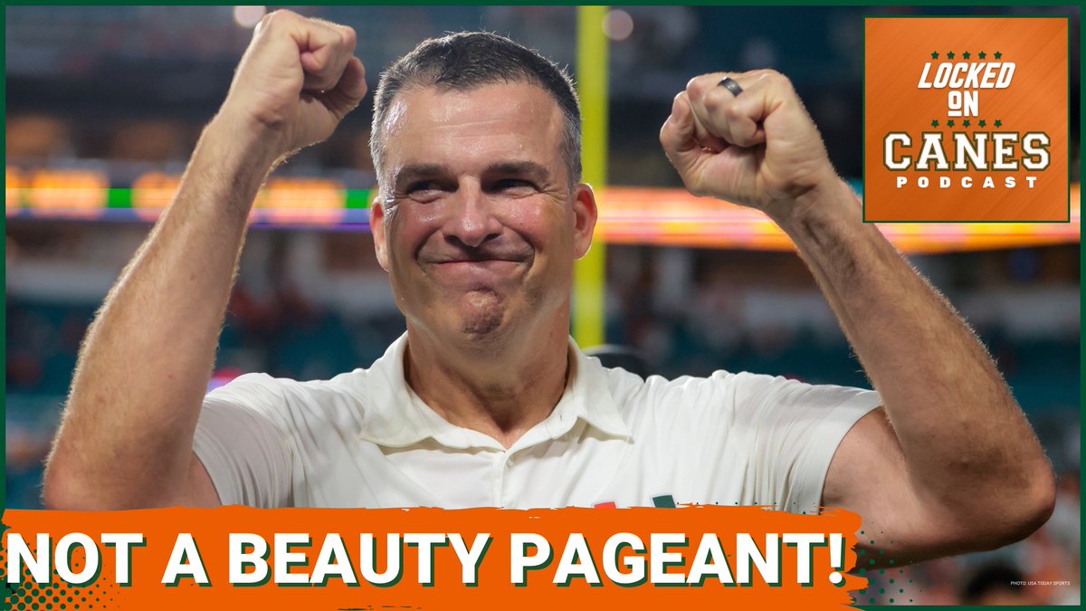 AlexDonno's tweet image. 🚨 NEW @LockedOnCanes at 11:30am!
Did Mario Cristobal just crush the eye test narrative? 
In this episode: 
• CFP ranking drama: Will Miami leapfrog Utah?
 • Pitt preview: Cold weather, freshman QB, danger ahead? 
@GeoMilian gives me his recruiting class PREDICTIONS