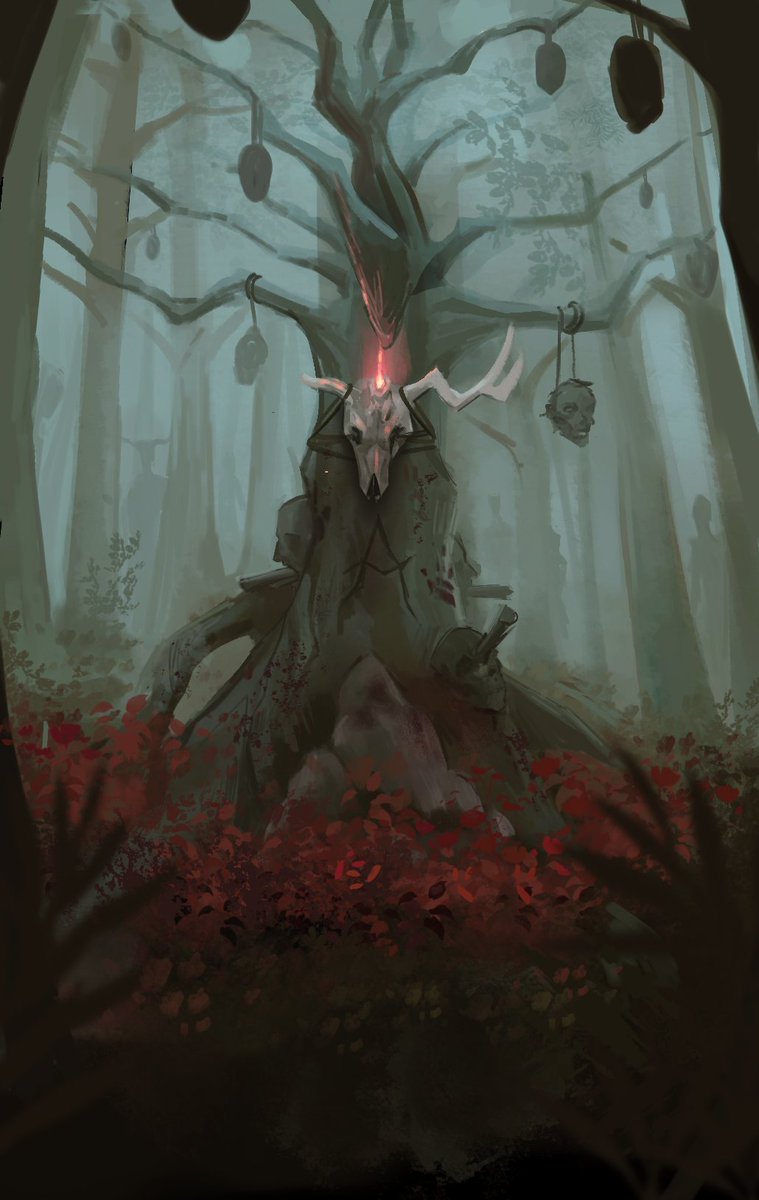 nestedlands's tweet image. The mysterious cults have always been preset at Novorellir, even before the plague broke out. In the wild, you could see mysterious shrines that the pagans build in the old days. What Gods did they believe in? Were they good, neutral or maybe even evil? We might never know the…