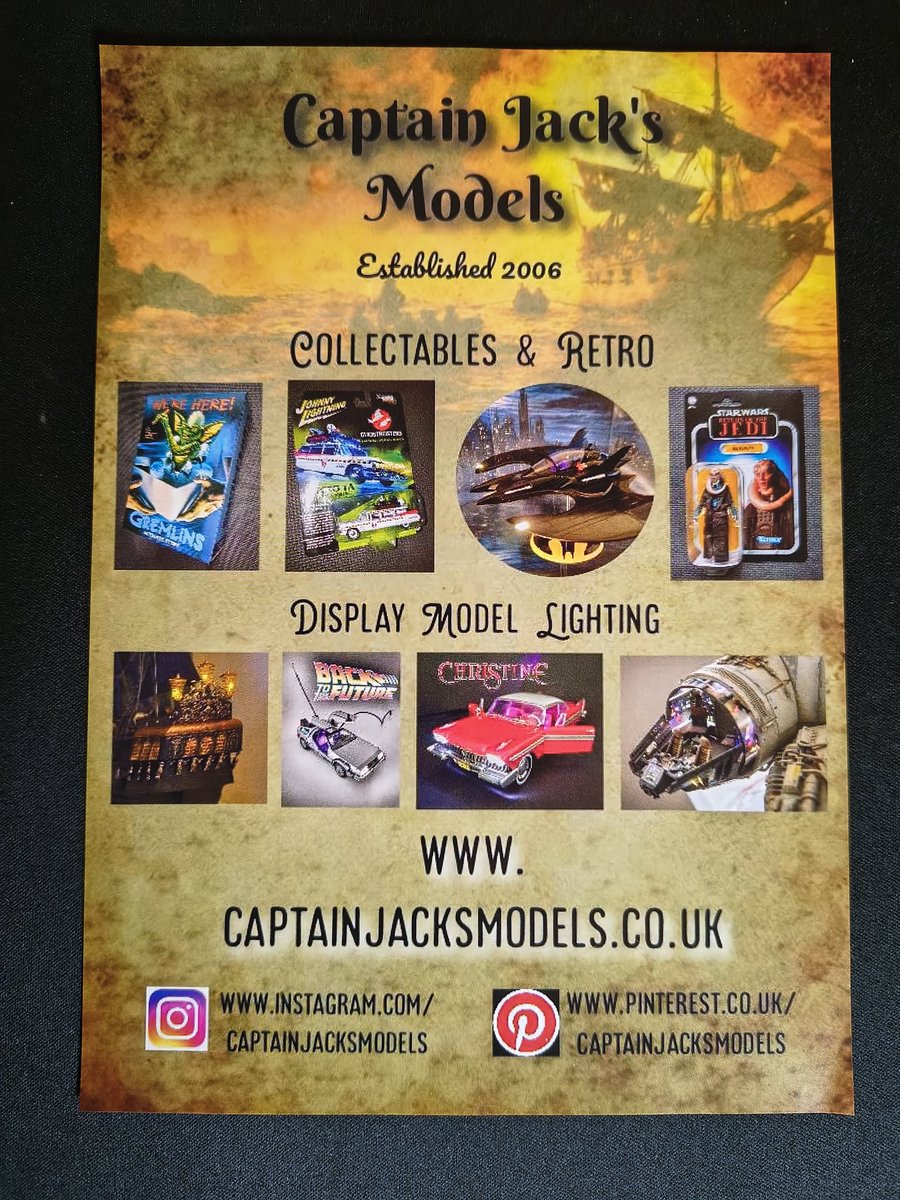 CaptainJModels's tweet image. Official Movie Soundtrack
Terminator 2 Judgment Day Special Edition

Music Composed &amp;amp; Produced By Brad Fiedel

captainjacksmodels.co.uk

#terminator #terminator2 #judgementday #captainjacksmodels #soundtrack #soundtracks #moviesoundtrack #physicalmedia #physicalmediaforever #cd