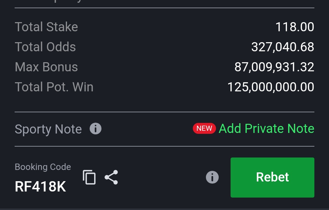 HERE WE GO GUYS!!!!!
300K odds on SECOND HALF OVERS ONLY!!!!!
PLAY || EDIT || IGNORE || REPOST
🔞 Stake Responsibly 🔞