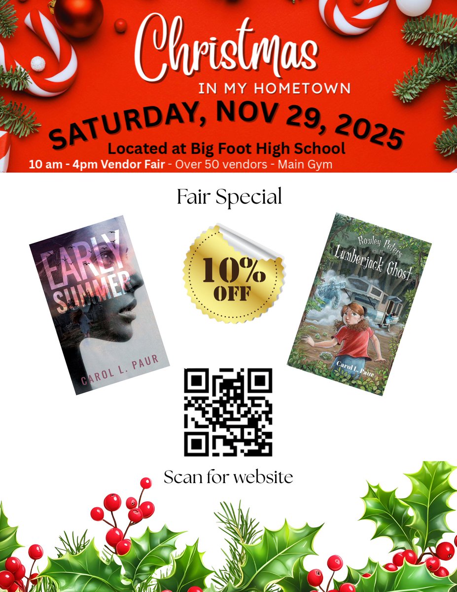 Carol L. Paur, Author tweet media