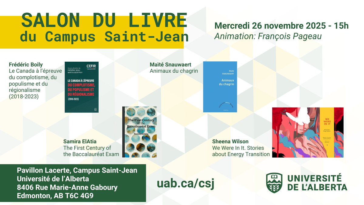 UAlberta Campus Saint-Jean tweet media