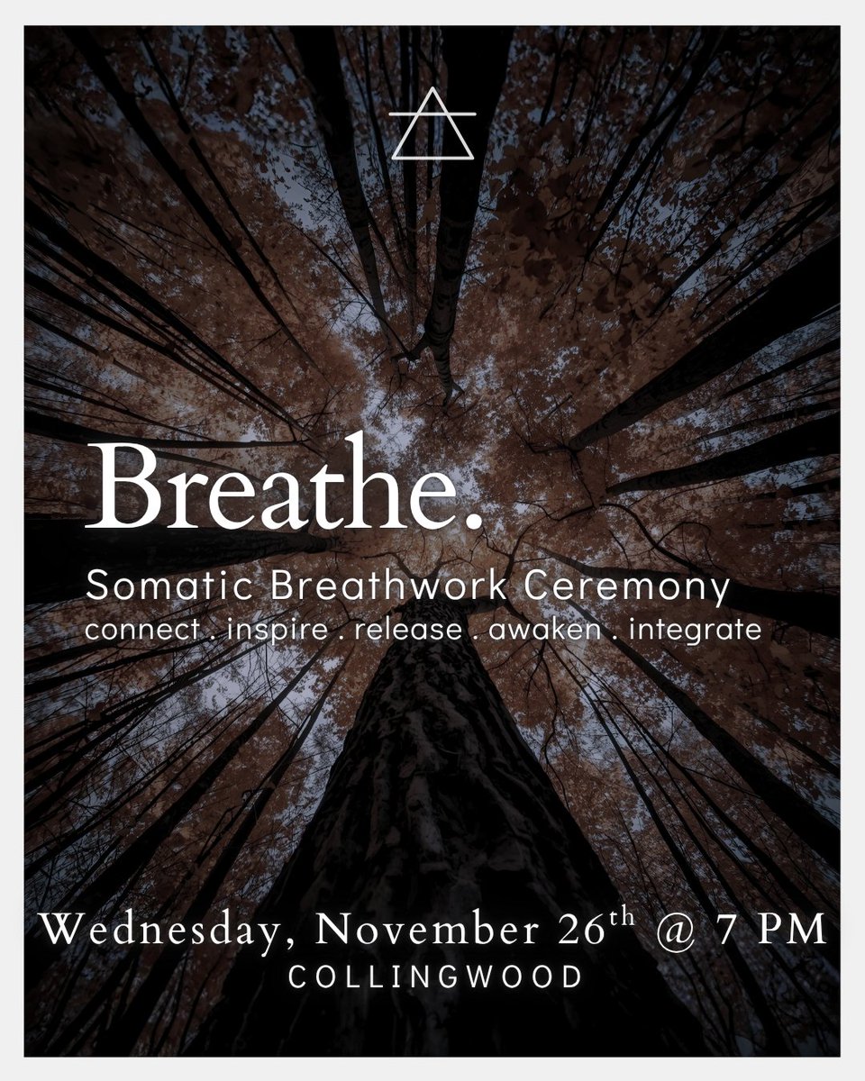 Breathwork Ceremony this Wednesday 🌬️ - mailchi.mp/27c590a6125e/g…