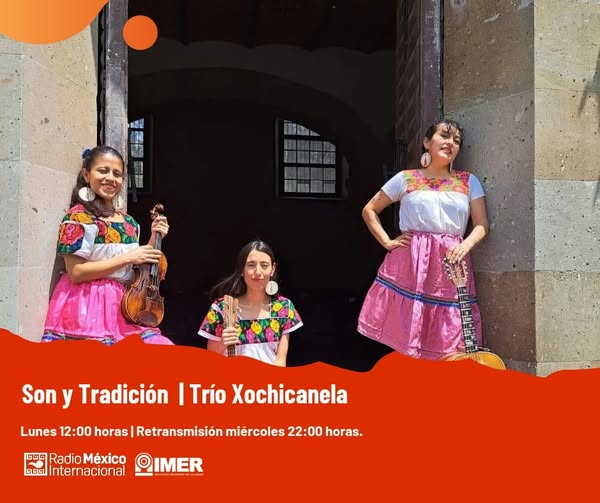 #SonyTradición🎶: #Xochicanela, trío femenino de son huasteco con un estilo original; Xochicanela (del náhuatl, flor de canela), es el nombre de una danza tradicional de Santa María Coapan, Puebla, donde el baile se realiza únicamente por mujeres.
12 h | #RMI