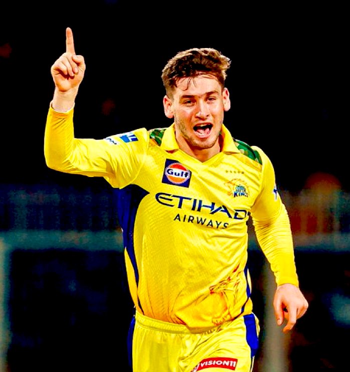 JunaidKhanation's tweet image. On This Day in 2024 , Noor Ahmad Became First Afghan Player to Represent CSK 💛