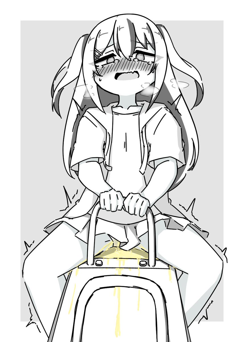 シーソーの衝撃で 