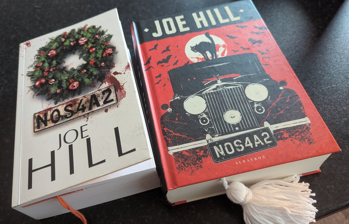 radoflow's tweet image. Buddy reading rozpoczęty. 🎉 Na nadchodzące Święta jak znalazł. 😁👍
#JoeHill #Nos4A2