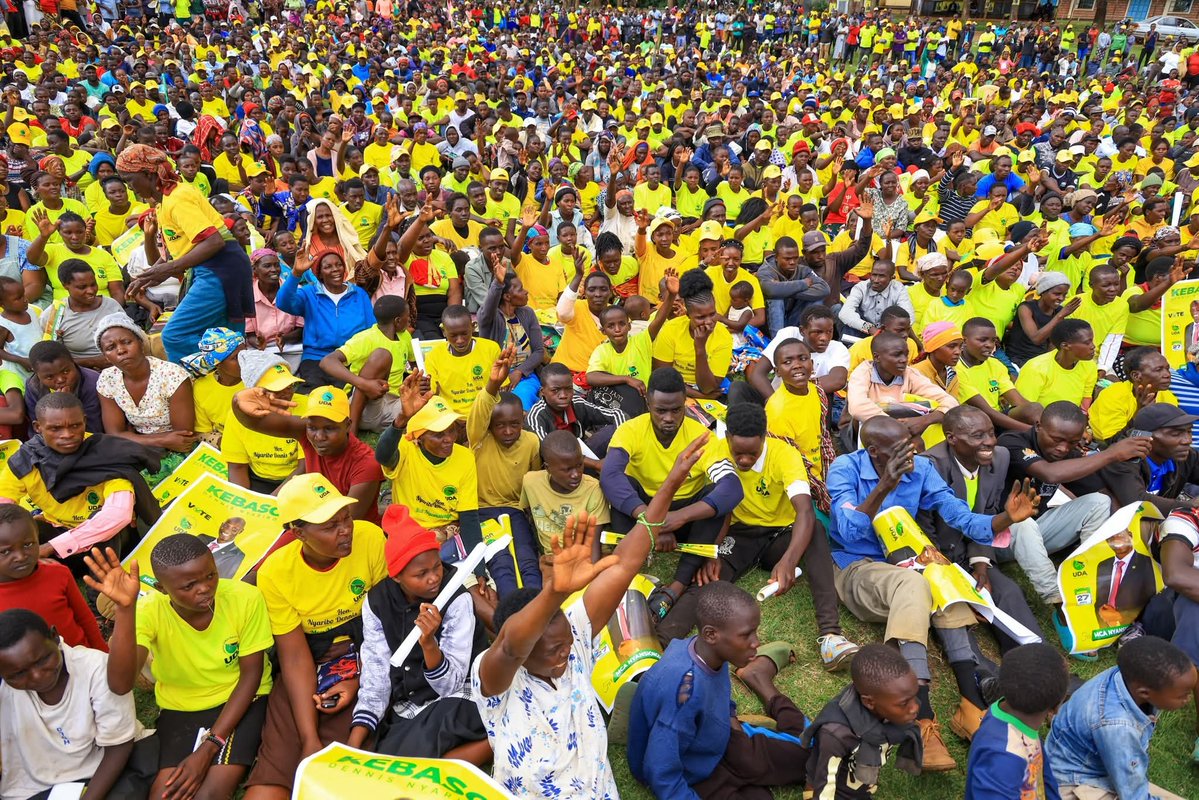 We concluded our campaign with a final rally at Menyenya Primary, Nyansiongo. Grateful to my brother Vincent Onsase for supporting our UDA candidate, Hon. Dennis Kebaso.

 We’ve done our part and now leave the rest to God. Asanteni Nyansiongo Ward, Nyamira County