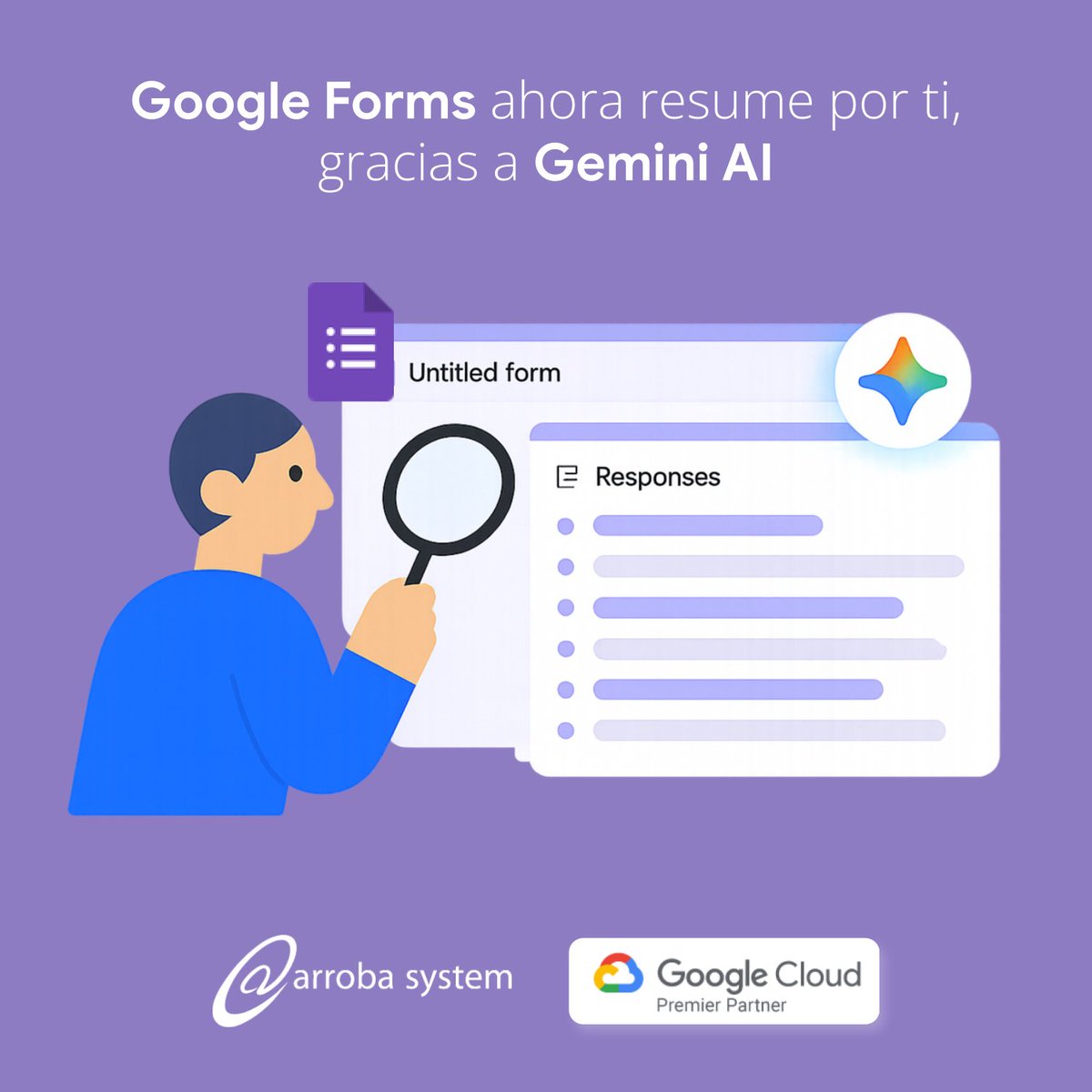 arrobasystem's tweet image. ¿Formularios eternos? Gemini resume las respuestas por ti en Google Forms.

Conoce cómo funciona: zurl.co/rBse2

#GoogleForms #Gemini