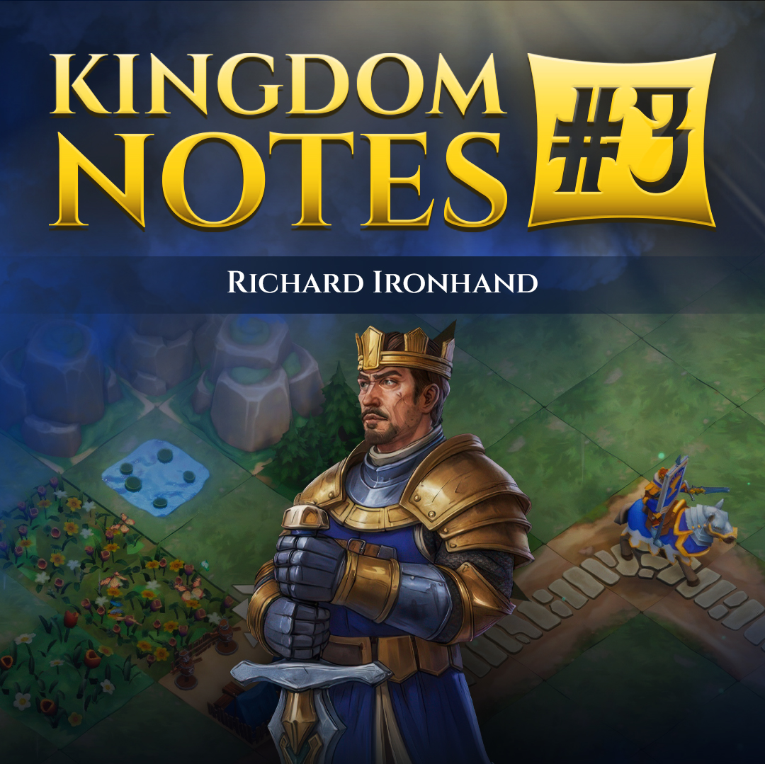ULTGames's tweet image. 📜 Kingdom Notes #3: Richard Ironhand ⚔️

🔍 A quick look at new heroes, unique tiles, and how your armies evolve as we move closer to the Kingdom Loop Demo: ult.ink/Kingdom_Notes_3

#KingdomLoop #KingdomNotes #Combat #Steam #Gaming #UltimateGames