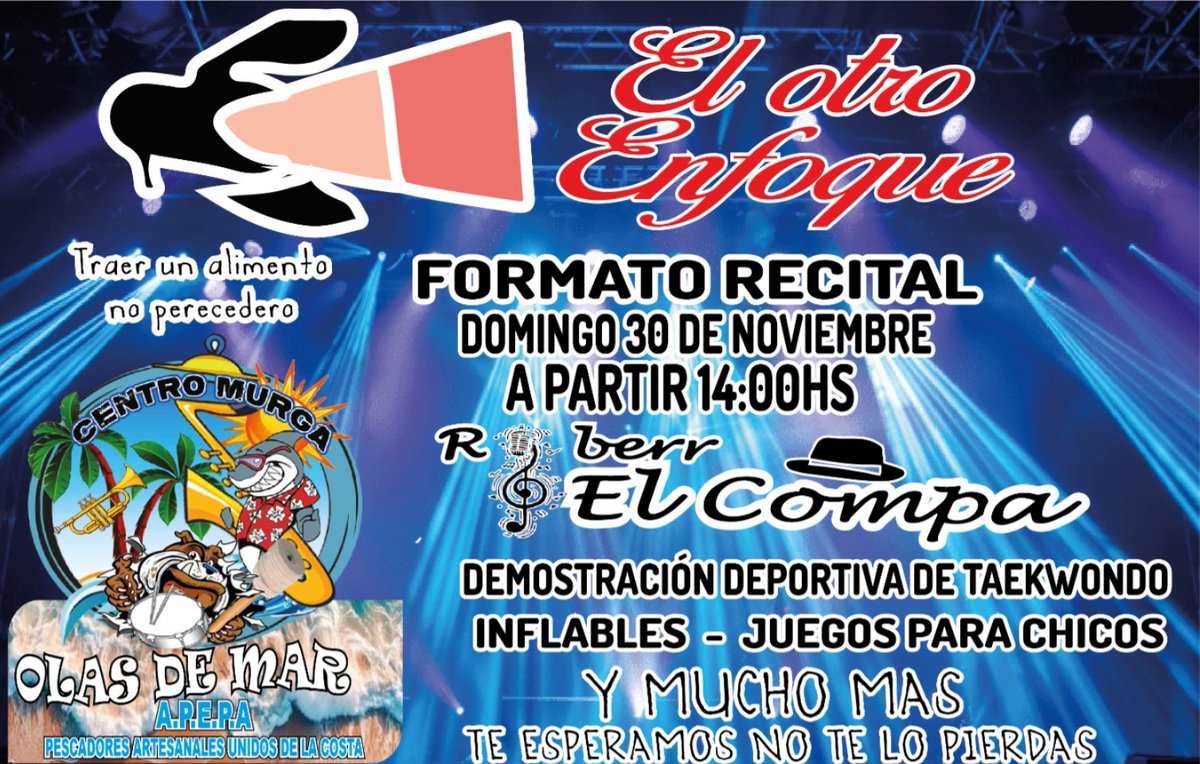 fmlaberinto's tweet image. RECITAL PROPUESTA DEL OTRO ENFOQUE fmlaberinto.com.ar/noticia/format…