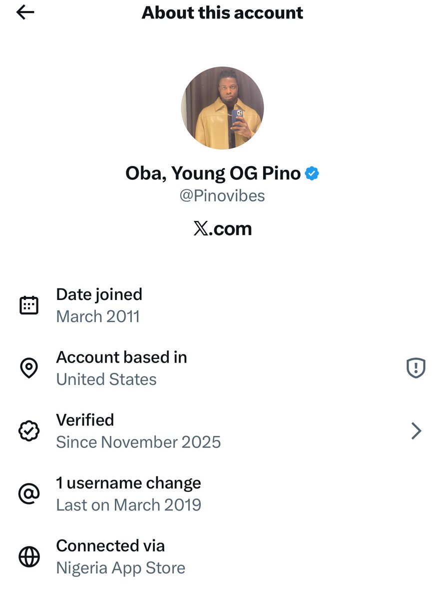 Pinovibes's tweet image. Please How do I remove this “United States” from Showing Publicly on my X profile? I don’t want my Location out there Publicly for security reasons. I have tried VPN’s but they are not working.