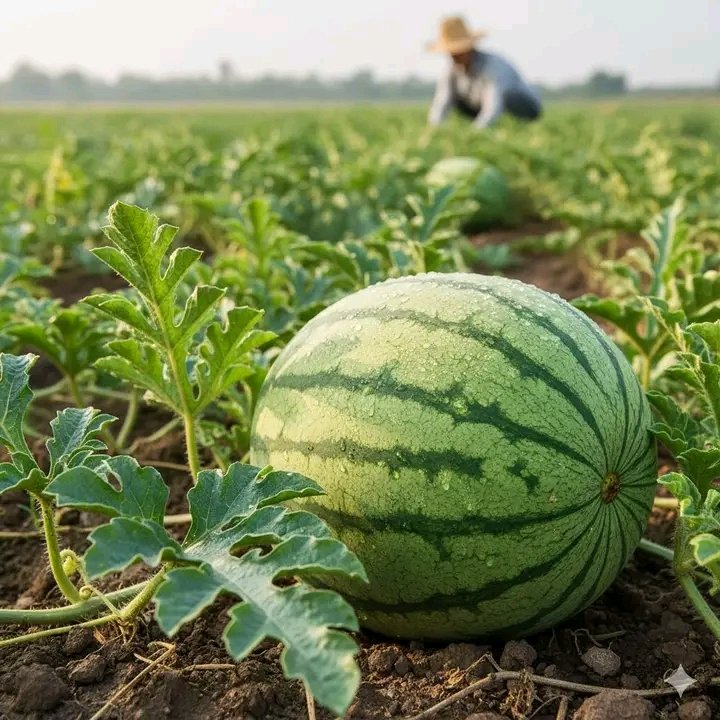 Agrinsiderhq's tweet photo. Watermelon Farming Tips

🔷Do not apply too much water, avoid waterlogging, and minimise wetting of the bed tops. 

🔷Heavy irrigation or rainfall may also result in fruit splitting.

🔷Watermelons do not ripen after harvest and should be left on the vine until they are fully ripe.