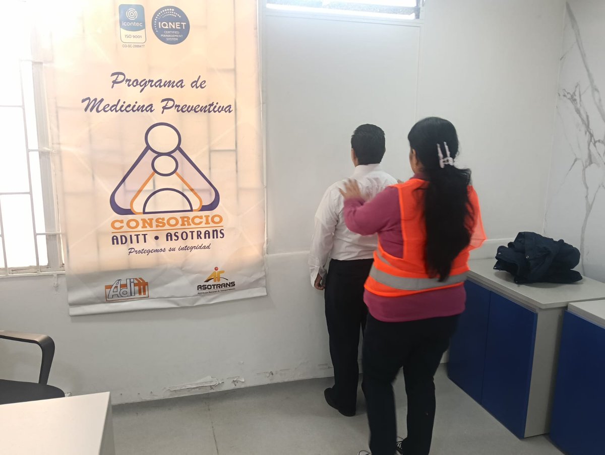 #hoy y hasta el viernes 28 de noviembre, realizamos la campaña Medica en Examen de Postura con análisis y recomendaciones, jornadas de 7:00am a 4:00pm, en
<a href="/TerminalBogota/">Terminal de Transporte de Bogotá</a> salitre, Invitamos a toda nuestra población de conductores👏🚌🚍👨‍⚕️