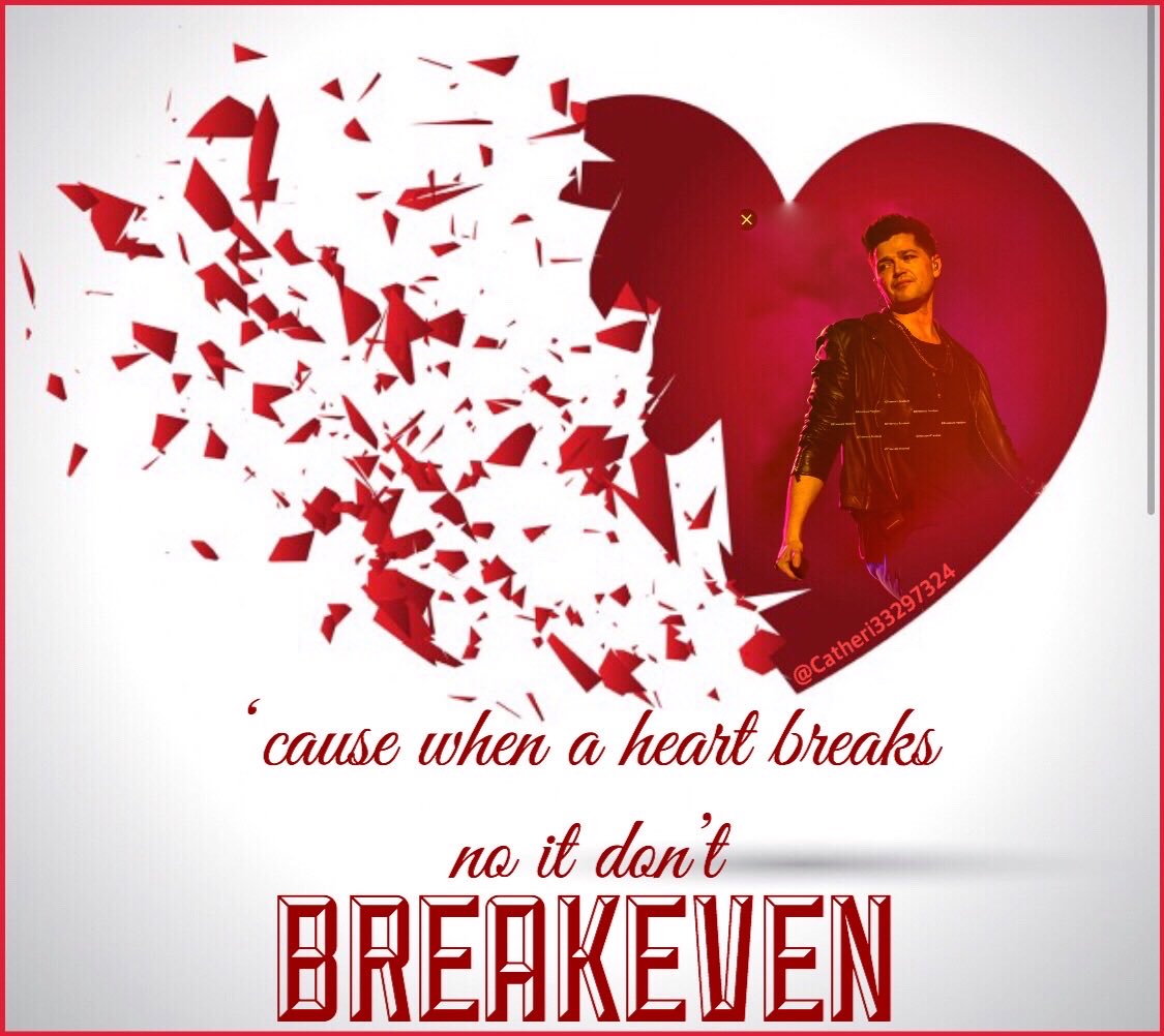 Catheri33297324's tweet image. ‘Cause when a heart breaks it don’t Breakeven 
#17yearsofbreakeven  ❤️❤️🎉 @thescript  @TheScript_Danny  @glenofthepower #TheScriptEdits #TheScriptFamily