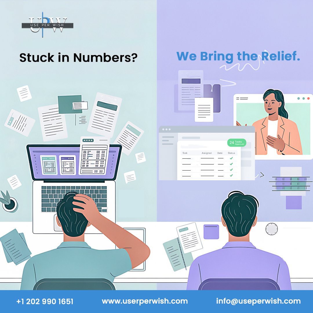 useperwish's tweet image. Stop struggling with messy spreadsheets or generic tools. At Use Per Wish, we provide solutions for #bookkeeping, #taxprep, and financial insights tailored for any business.

Call us for a FREE consultation!

#AccountingSolutions #UsePerWish