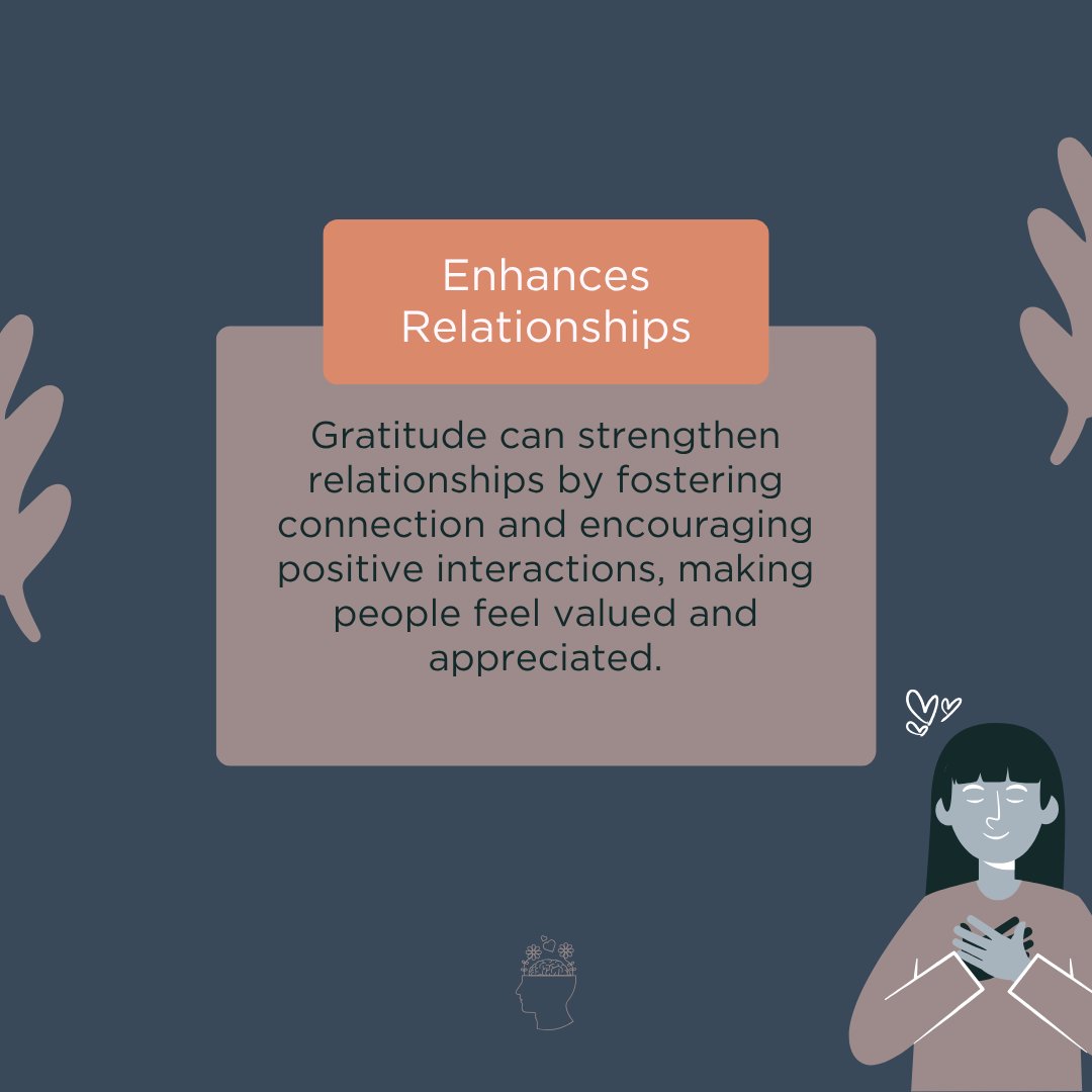 LifeWorksFL's tweet image. Gratitude isn't just about saying “thanks”—it’s a powerful mental health practice that rewires your brain and strengthens your well-being.

#MentalHealthMonday #GratitudePractice #MindBodyConnection #WellnessToolbox #EmotionalWellbeing