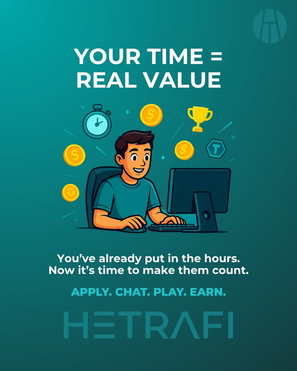 You’ve already earned it — you just haven’t been paid for it yet. 💸
It’s time to make your playtime pay time.
#Hetrafi #PlayAndEarn #GamerLife #GamingCommunity #PlayerFirst