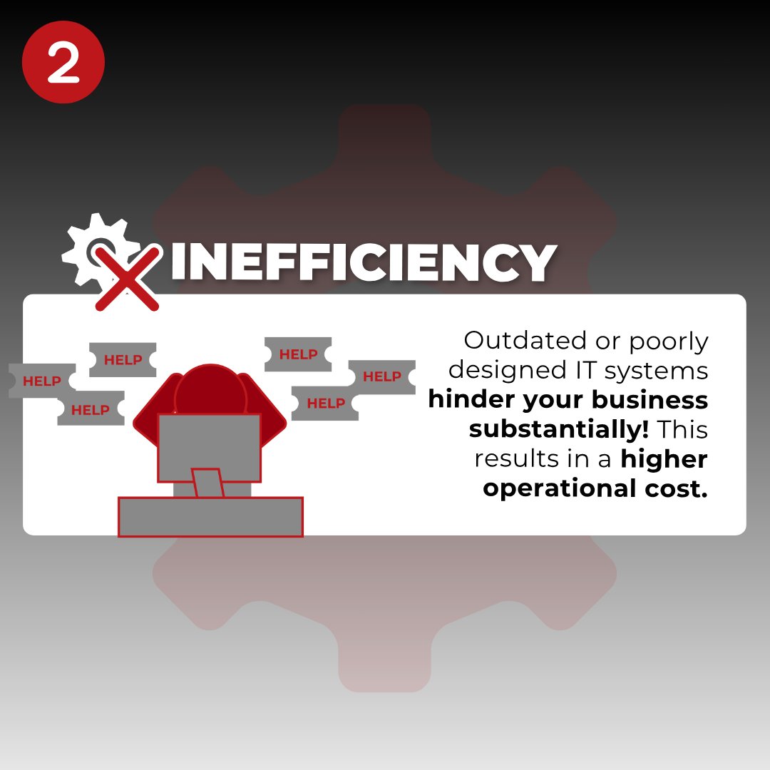 CustomCompute15's tweet image. Struggling with recurring IT headaches? 🌱 Poor IT can quietly drain productivity, profits, and morale. If you’re experiencing any of these issues, stop settling for less, reach out to Custom Computer Solutions and discover how much better things can be.

#CustomComputerSolutions