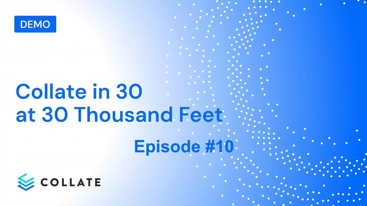 CollateData's tweet image. In this episode, Collate Founding Solutions Engineer Jo Perez explains and illustrates how MCP with Claude, and AskCollate compare and contrast. Two powerful AI interfaces, two different superpowers, when should you use each? In just 20 minutes:

🔗 MCP: Cross-Application…