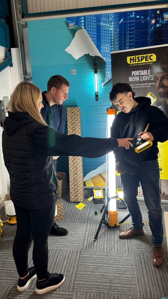 HispecElec's tweet image. The entire Hispec team came together last week for an indepth product training session on our full site lighting range. It was a fantastic opportunity to share knowledge and ensure we’re delivering the best solutions 🔦

We wrapped up the day with a great meal in the evening🍴