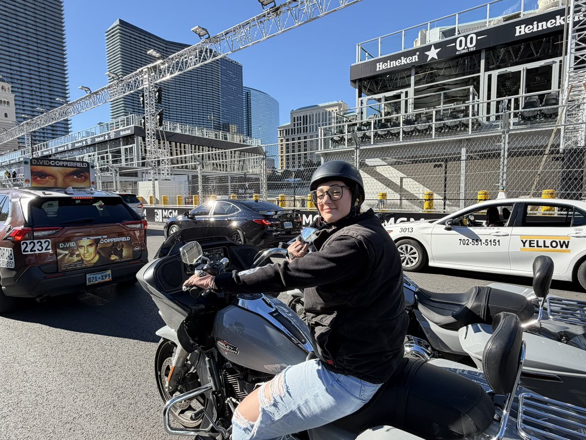 Day 4 final day as we now sit at the airport homeward bound 
Last rip down the F1 track / Las Vegas blvd
Museum of illusions
Wizard of Oz at the sphere amazing 
Christmas at the Bellagio 
And we end the trip with Absinthe
Best trip ever!
<a href="/NicoleDube19/">Nicole Dube</a>