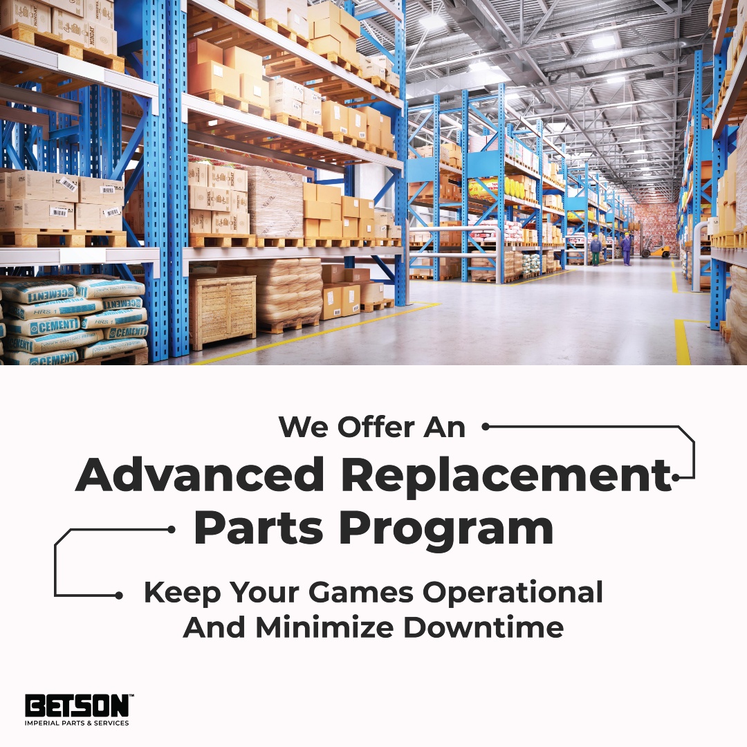 BetsonSolutions's tweet image. Through our service department, we offer an Advanced Replacement Parts Program. Refurbished components, such as computers and control boards, are sent to customers to expedite equipment repair as quickly as possible.