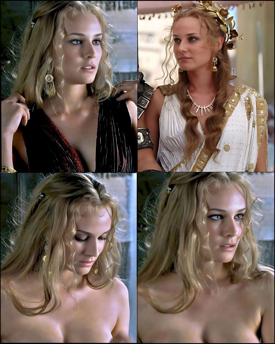 Anya00586015's tweet image. Diane Kruger is Helen of Troy in &apos;Troy&apos; (2004) 🎬
