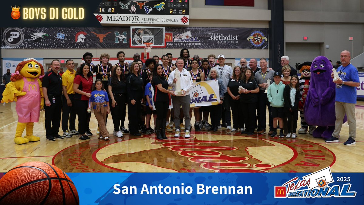 McDonald's Texas Invitational Basketball Tourney. tweet media