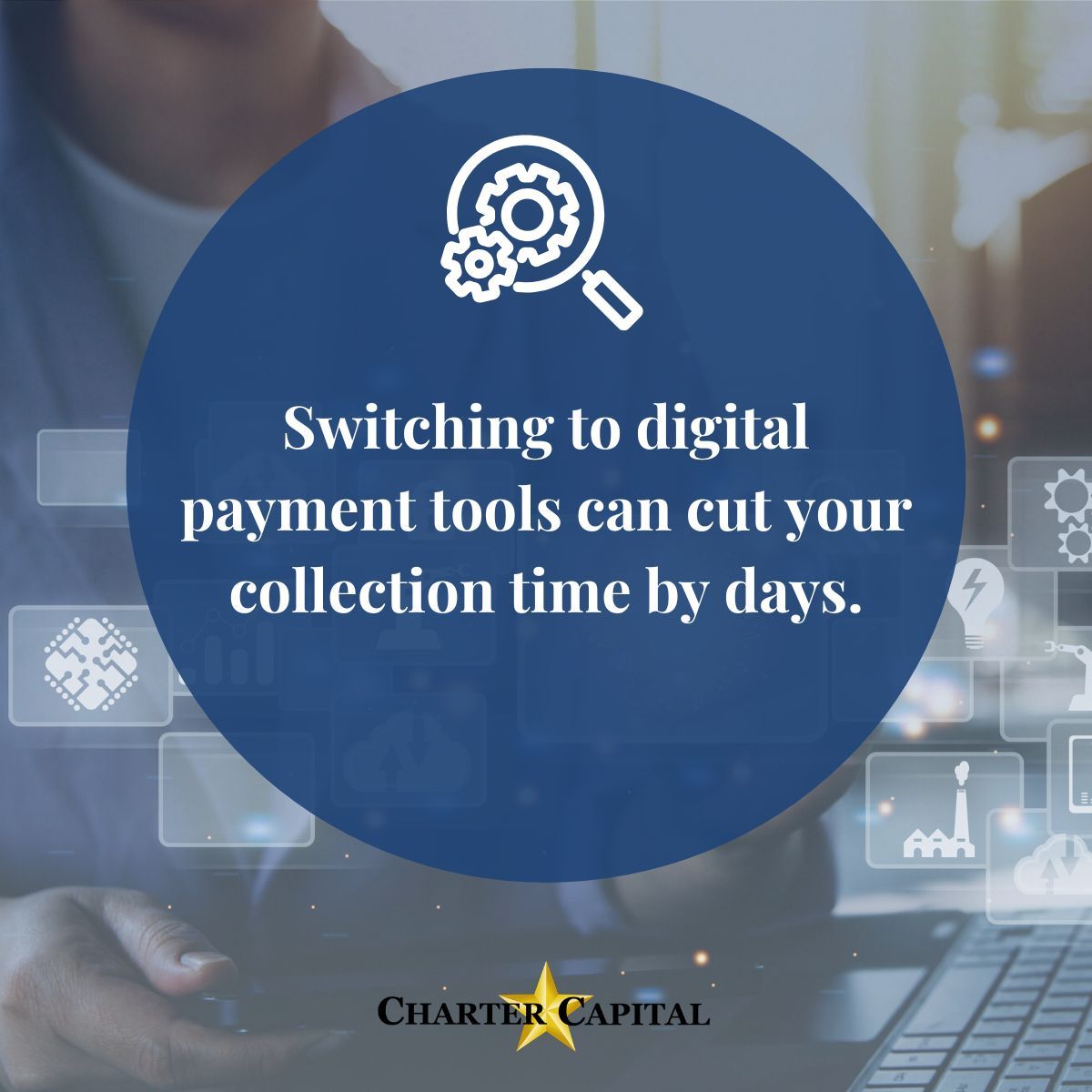 CharterCapital's tweet image. 😩 Tired of waiting on payments?
Switching to digital payment tools can shave days off collections and help keep your cash flow running smoothly. 💪 

#CashFlowTips #SmallBusinessFinance #PaymentSolutions #BusinessGrowth #CharterCapital