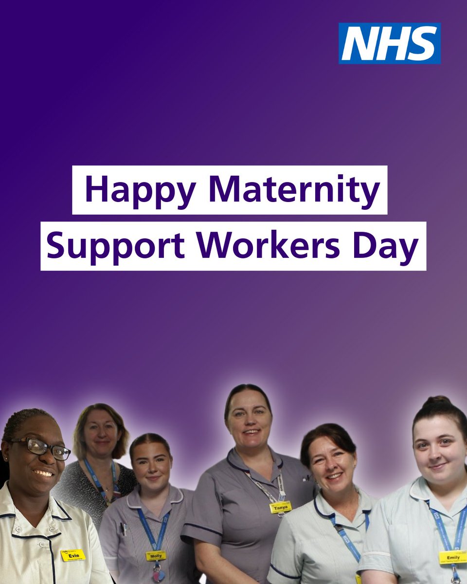 NHSEngland's tweet photo. Maternity support workers care for families day in, day out –supporting and being there when it counts. Thank you 💙
#MaternitySupportWorkersDay https://t.co/PJzCQbGyIV