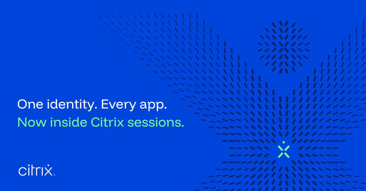 Last week at #MSIgnite, <a href="/Citrix/">Citrix</a> announced they have brought Microsoft Entra ID SSO into the Citrix session, delivering one identity and one sign in across every app and desktop. This will give users a seamless, passwordless experience: spr.ly/60107mAeI