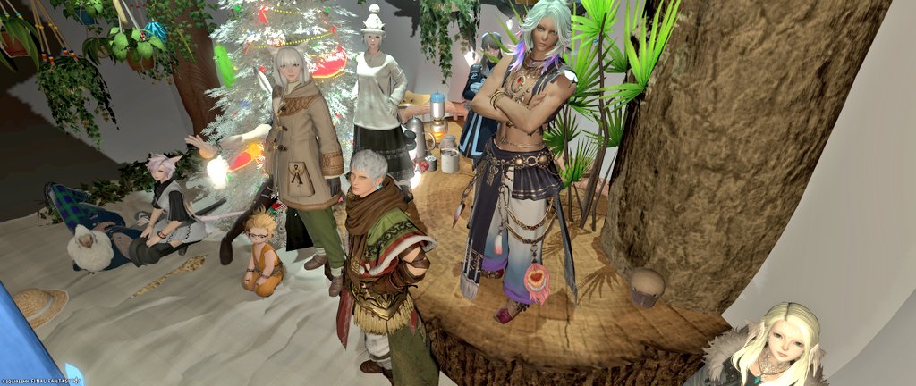 Doko_Dondoko's tweet image. 今日は11月のFCイベント最終日でした！合計8名のメンバーさんのハウジング作品、とても刺激になりました😊
お疲れ様でした〜
#FCひだまりにゃんこ