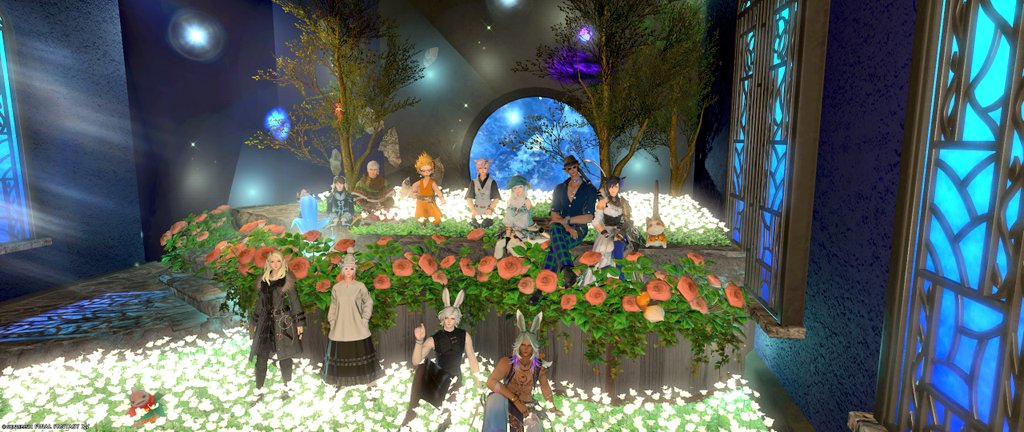 Doko_Dondoko's tweet image. 今日は11月のFCイベント最終日でした！合計8名のメンバーさんのハウジング作品、とても刺激になりました😊
お疲れ様でした〜
#FCひだまりにゃんこ