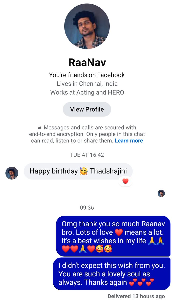 It's a birthday wishes from Raanav for me on my bday.  Thank you Raanavaaaaa 🔥 you are such a good soul and humble. 💜