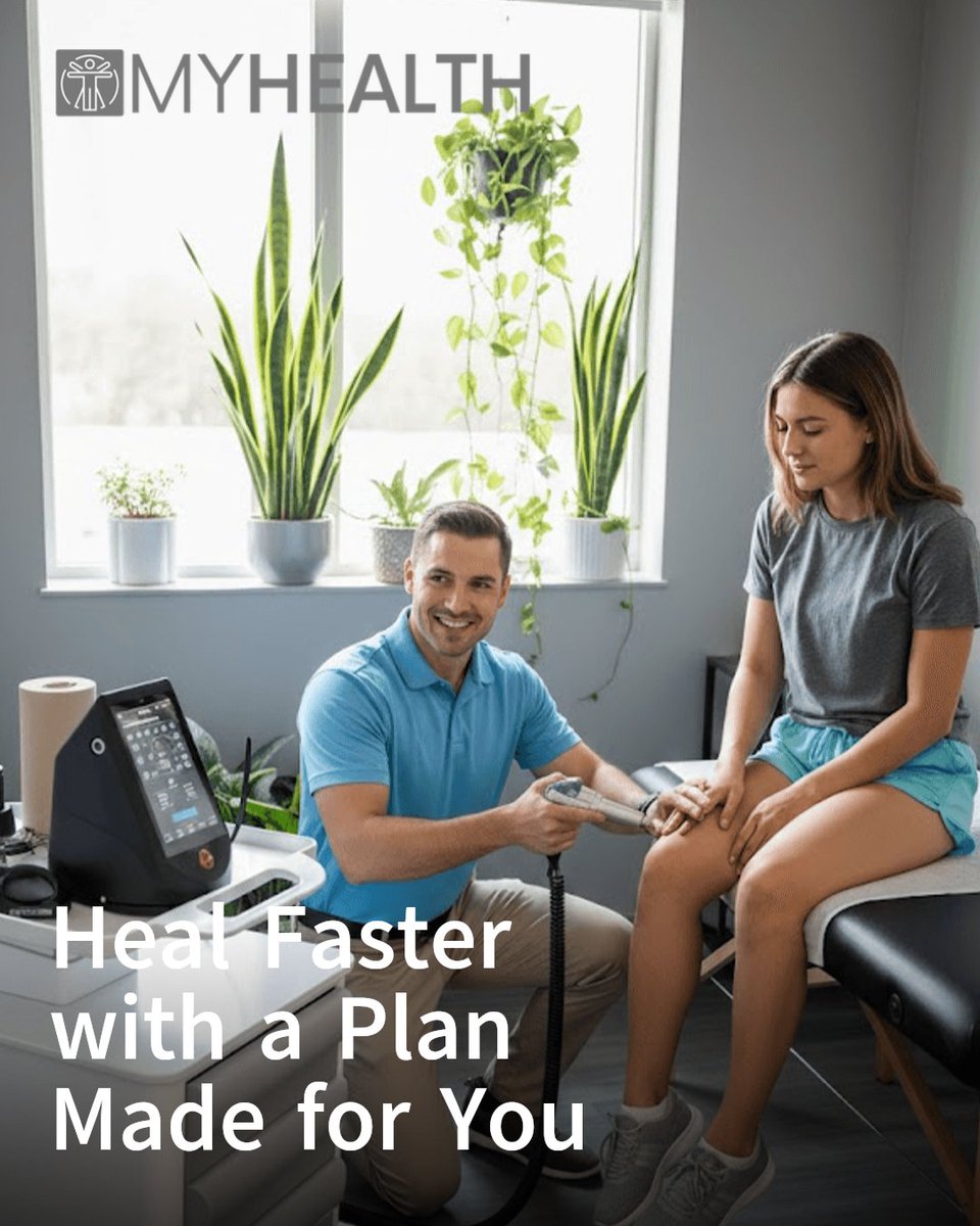 myhealth's tweet image. Personalized care plans are the key to better recovery. Your body is unique—so your plan should be too. At MyHealth Care Centre, we create recovery roadmaps that fit your lifestyle. Heal faster. Move better. Live better.

Book Online myhealth.janeapp.com