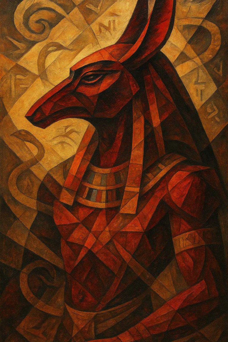 emptyprotocol's tweet image. Shattered faces of power reign in color storms. #godmode #artistry