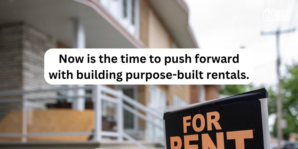 Rents across Ontario are at their lowest in years, offering residents more options and bargaining power. But this window won’t last if new construction slows.

We need to keep building purpose-built rentals to ensure long-term affordability and stability for residents.